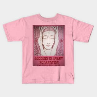 Goddess In Every Incarnation Kids T-Shirt